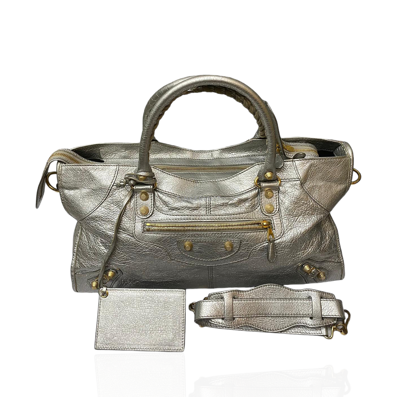 Balenciaga city silver online